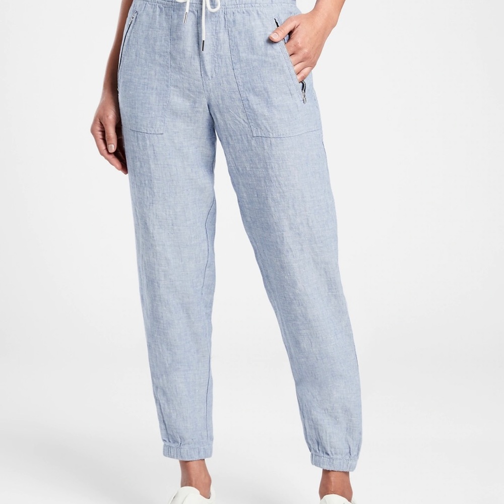Athleta Cabo Linen Jogger